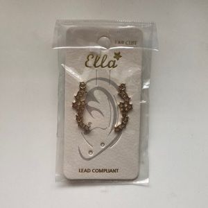 NWT Ella gold ear cuffs
